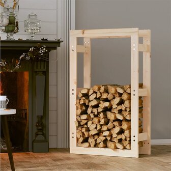 &nbsp;Haardhoutrek 60x25x100 cm massief grenenhout 3