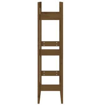 Haardhoutrek 60 x 25 x 100 cm massief grenenhout honingbruin 6