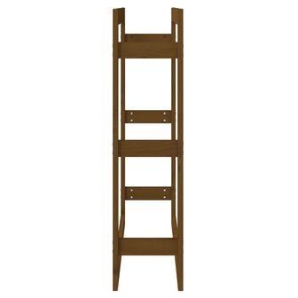 Haardhoutrek 80x25x100 cm massief grenenhout honingbruin 6