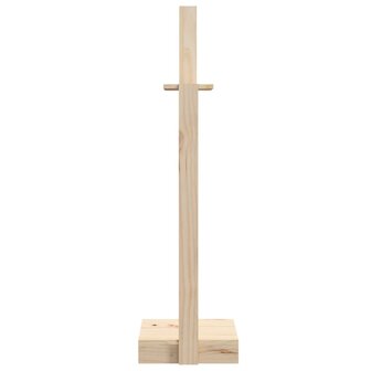 Houtblokhouder 33,5x30x110 cm massief grenenhout 6