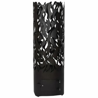 Esschert Design Vuurton Flames koolstofstaal zwart FF408 2
