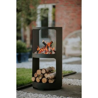 RedFire Vuurplaats Buffalo 44x90cm staal matzwart 10