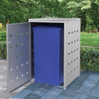 Containerberging enkel 240 L roestvrij staal 1
