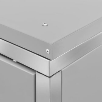Containerberging enkel 69x77,5x112,5 cm roestvrij staal 10