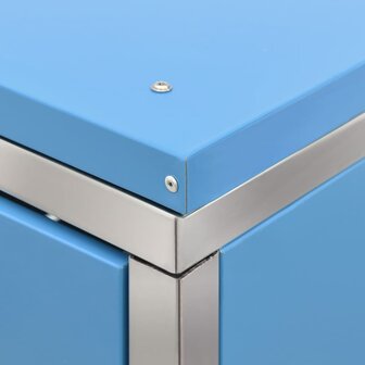 Containerberging enkel 69x77,5x112,5 cm roestvrij staal 11
