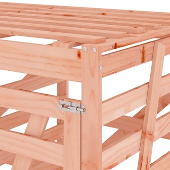 Containerberging viervoudig massief douglashout 11