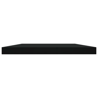 Wandschappen 4 st 40x20x1,5 cm bewerkt hout zwart 3