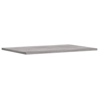 Wandschappen 4 st 60x40x1,5 cm bewerkt hout grijs sonoma eiken 4