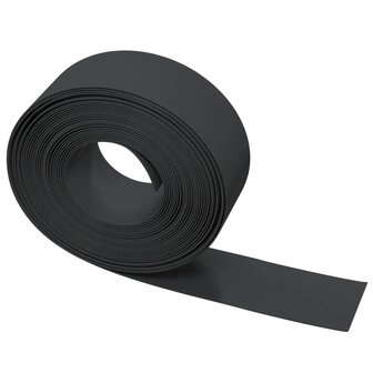 Tuinrand 10 m 20 cm polyetheen zwart 4