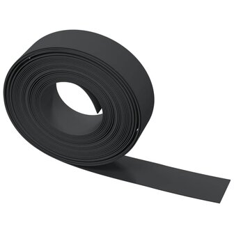 Tuinranden 4 st 10 m 15 cm polyetheen zwart 5