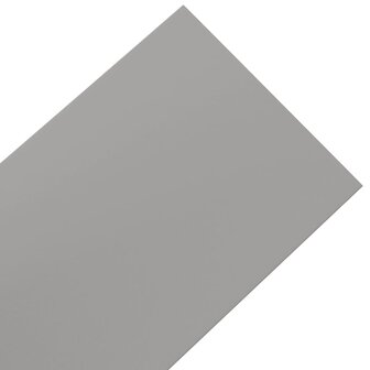 Tuinranden 2 st 10 m 20 cm polyetheen grijs 6