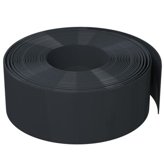 Tuinranden 2 st 10 m 20 cm polyetheen zwart 4