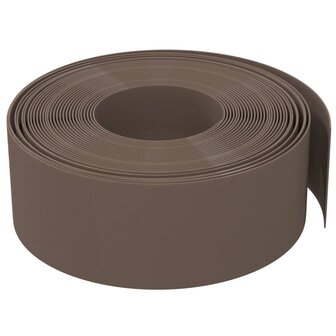 Tuinranden 3 st 10 m 20 cm polyetheen bruin 4