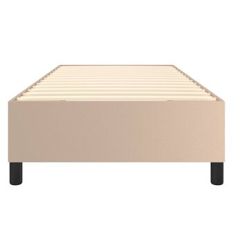 Boxspringframe kunstleer cappuccino 100x200 cm 5