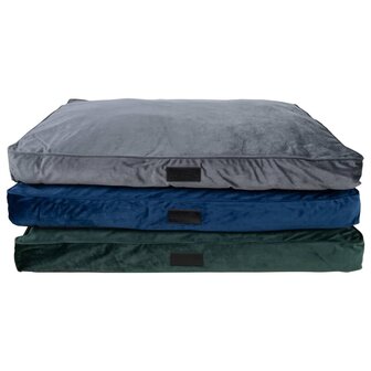 DISTRICT70 Hondenkussen VELURO blauw 4