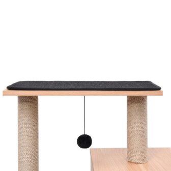 Kattenkrabpaal met sisal krabmat 82 cm 4