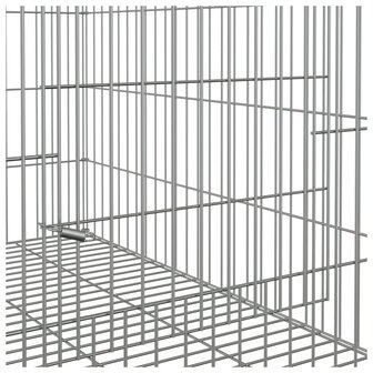 Konijnenkooi 78x54x54 cm gegalvaniseerd ijzer 6