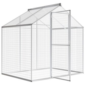 Voli&egrave;re 178x122x194 cm aluminium 3