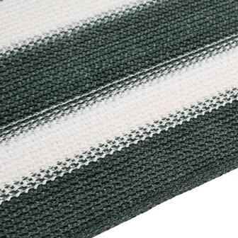 Privacynet 195 g/m&sup2; 1,8x10 m HDPE groen en wit 5