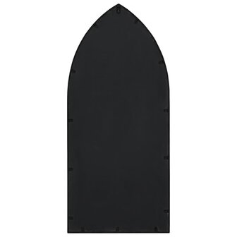Tuinspiegel 70x30 cm ijzer zwart 3