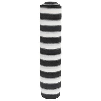 Privacynet 150 g/m&sup2; 2x10 m HDPE antracietkleurig en wit 1