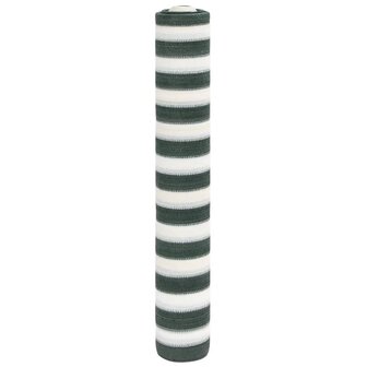 Privacynet 75 g/m&sup2; 2x50 m HDPE groen en wit 1