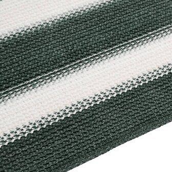 Privacynet 75 g/m&sup2; 2x50 m HDPE groen en wit 5