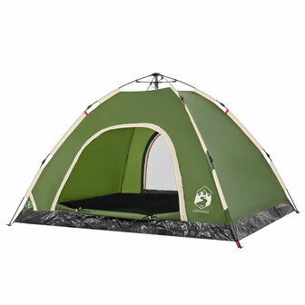 Tent 4-persoons snelontgrendeling groen 5