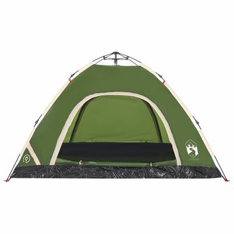 Tent 4-persoons snelontgrendeling groen 6