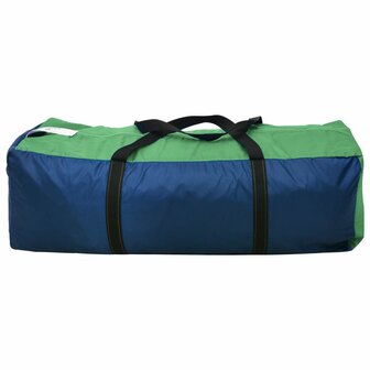 Tent 6-persoons blauw en groen 10