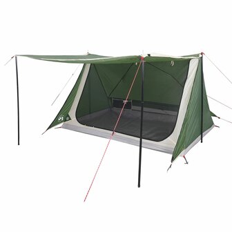 Tent 2-persoons waterdicht groen 8