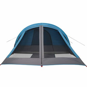Tent 4-persoons waterdicht blauw 7