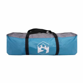 Tent 4-persoons waterdicht blauw 10