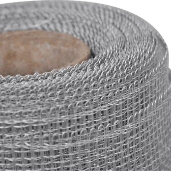 Gaas 100x1000 cm aluminium zilverkleurig 4