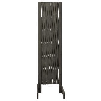 Tuinlatwerk 180x100 cm massief vurenhout grijs 3