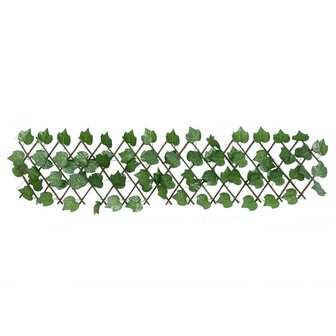 Kunstplant druivenblad latwerk 5 st uittrekbaar 180x20 cm groen 4