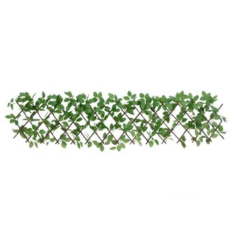 &nbsp;Kunstplant klimop op latwerk 5 st uittrekbaar 180x30 cm groen 4