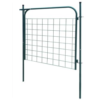 Tuinpoort 100x100 cm groen 2