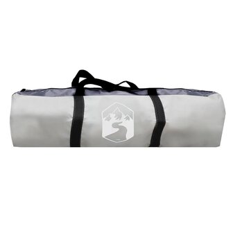 Partytent waterdicht wit en grijs 12