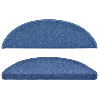 Trapmatten 10 st 56x17x3 cm blauw 4