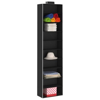 Kledingorganisers hangend 2 st met 10 schappen stof 3