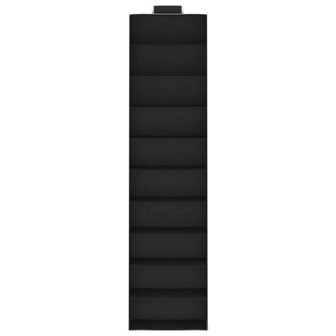 Kledingorganisers hangend 2 st met 10 schappen stof 4