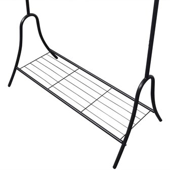Kledingrek staal zwart 4