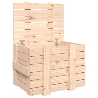 Opbergbox 58x40,5x42 cm massief grenenhout 2