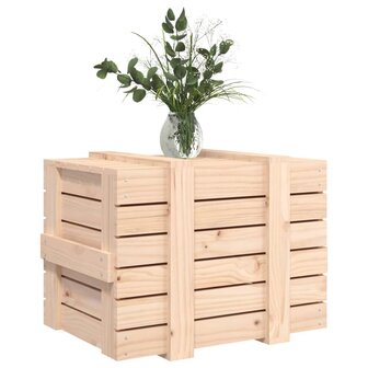Opbergbox 58x40,5x42 cm massief grenenhout 4