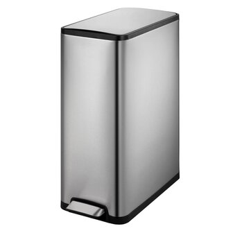EKO Pedaalemmer Ecoslim 2x20 L matzilverkleurig 2