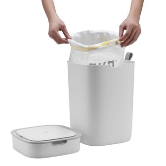 EKO Afvalbak met sensor Morandi 12 L wit 11