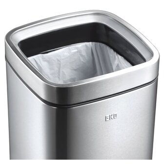 EKO Afvalbak Laguna 35 L matzilverkleurig 4