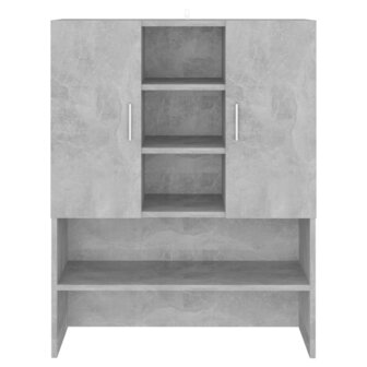 Wasmachinekast betongrijs 11