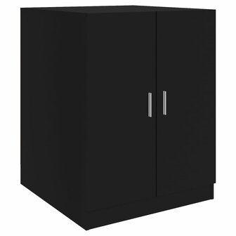 Wasmachinekast 71x71,5x91,5 cm zwart 2